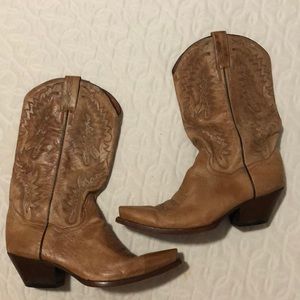 COPY - Tan Cowboy Boots women’s